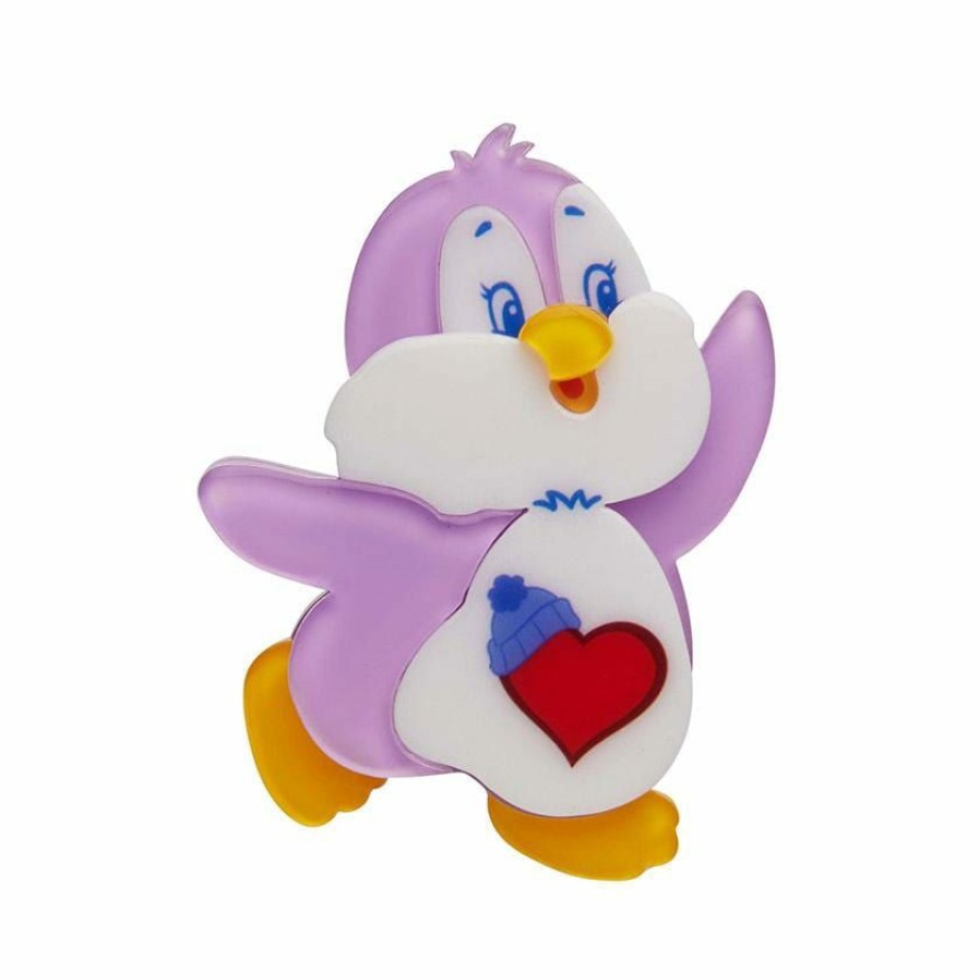 Brooches Erstwilder  | Cozy Heart Penguin™ Brooch